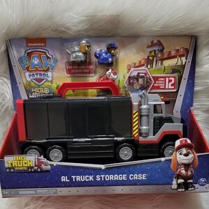 Paw Patrol Black and Red XL Truck Storage Vehicle